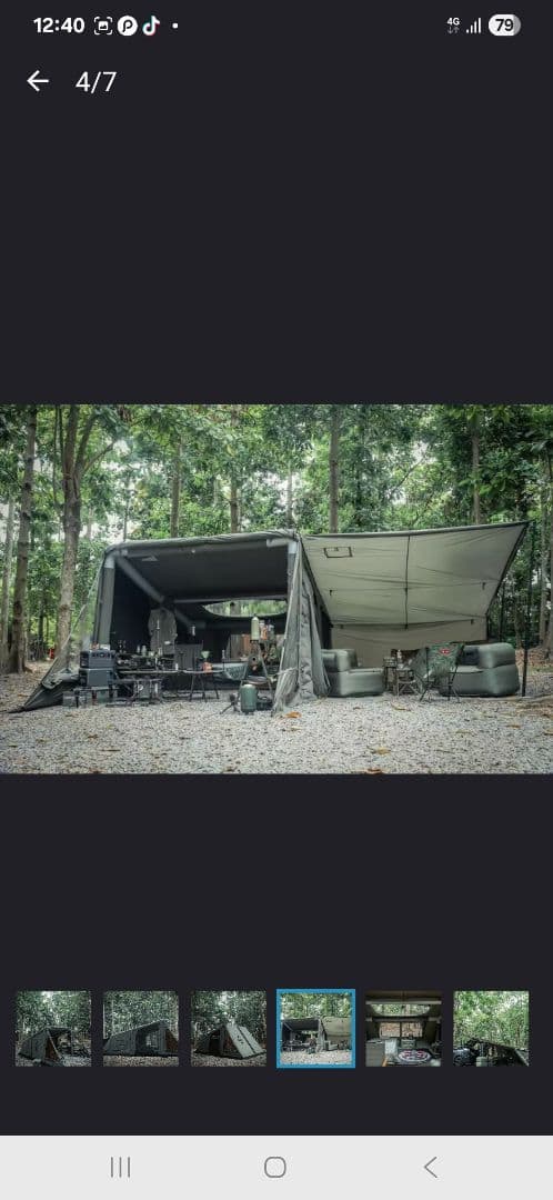 ♡しい♡さま専用　バンカー(BUNKER)エアテント➀