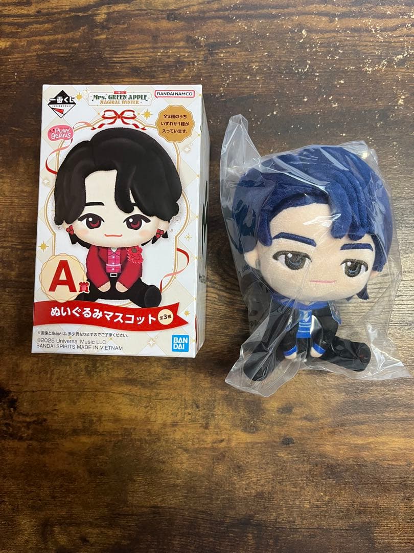 一番くじ Mrs. GREEN APPLE A賞コンプ【おまけ付き７点セット】