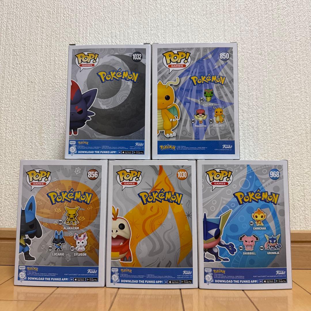 Funko POP! GAMES ポケモン 5点セット