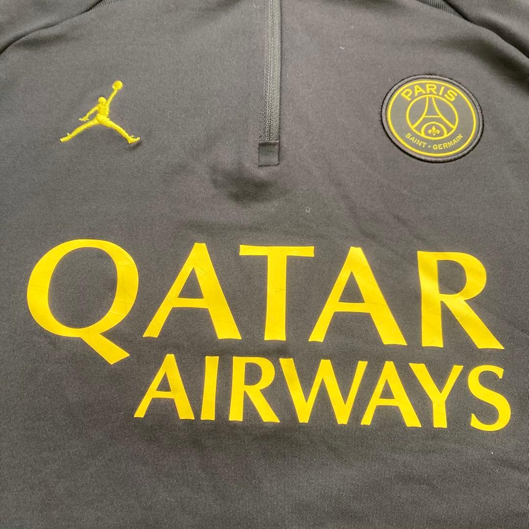 ✨極美品✨ パリサンジェルマン　PSG　ジョーダン　トレーニングウェア　黒黄　M