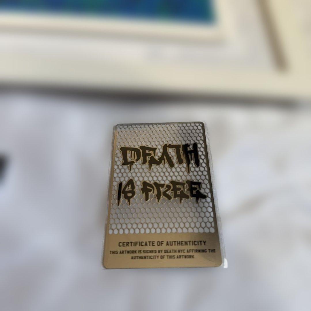 DEATH NYC 世界100枚限定　現代アートポスター　奈良美智　草間弥生