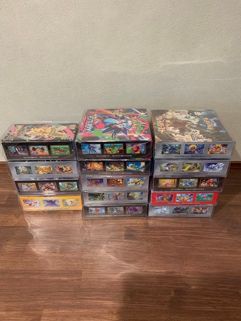 ポケモンカード box まとめ売り シュリンク付き
