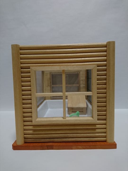 ハムスター 日本製 アクリル板付木製飼育ケースセット 新品未使用