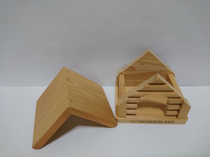 ハムスター 日本製 アクリル板付木製飼育ケースセット 新品未使用