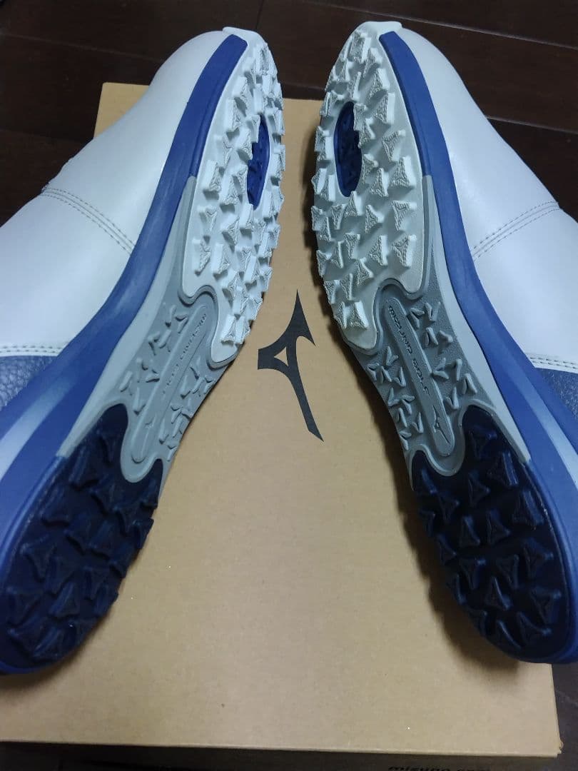 ミズノ ゴルフシューズ ネクスライト エナジー ボア 軽量 幅広27cm