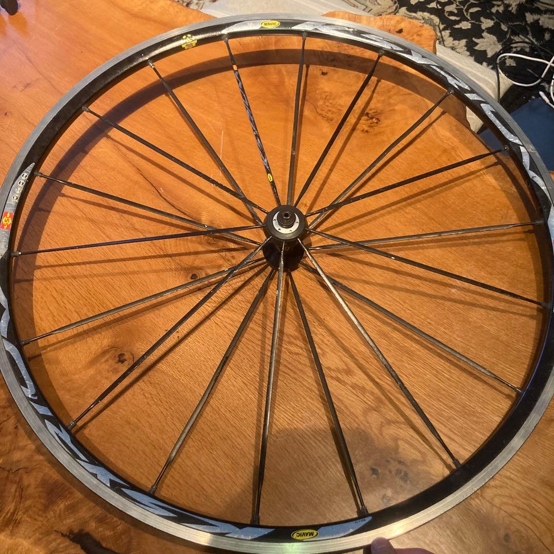 【中古品】マビック　MAVIC KSYRIUM SSC チューブラーホイール