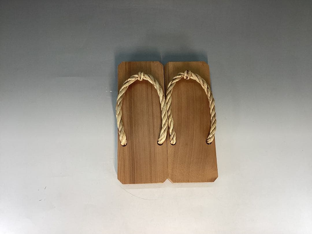 【中古品】露地下駄　駒下駄　3足セット②（紙箱）USED〈税込•送料込〉