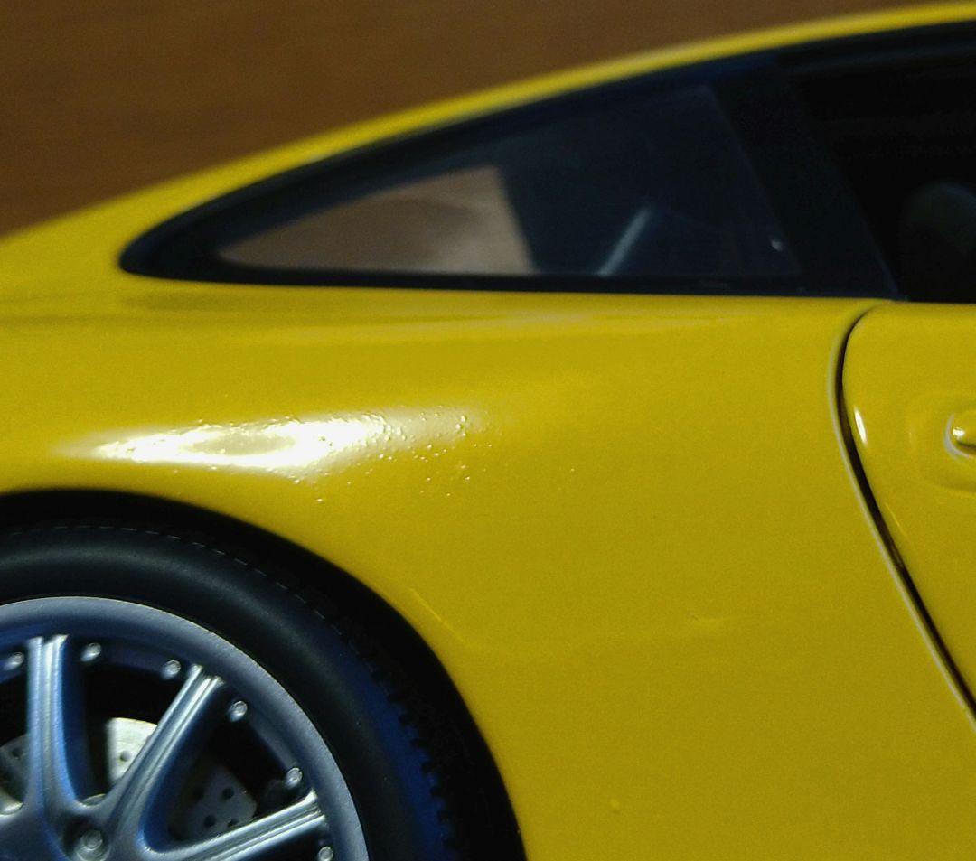 オートアート 1/18 ポルシェ911GT3(996) スピードイエロー