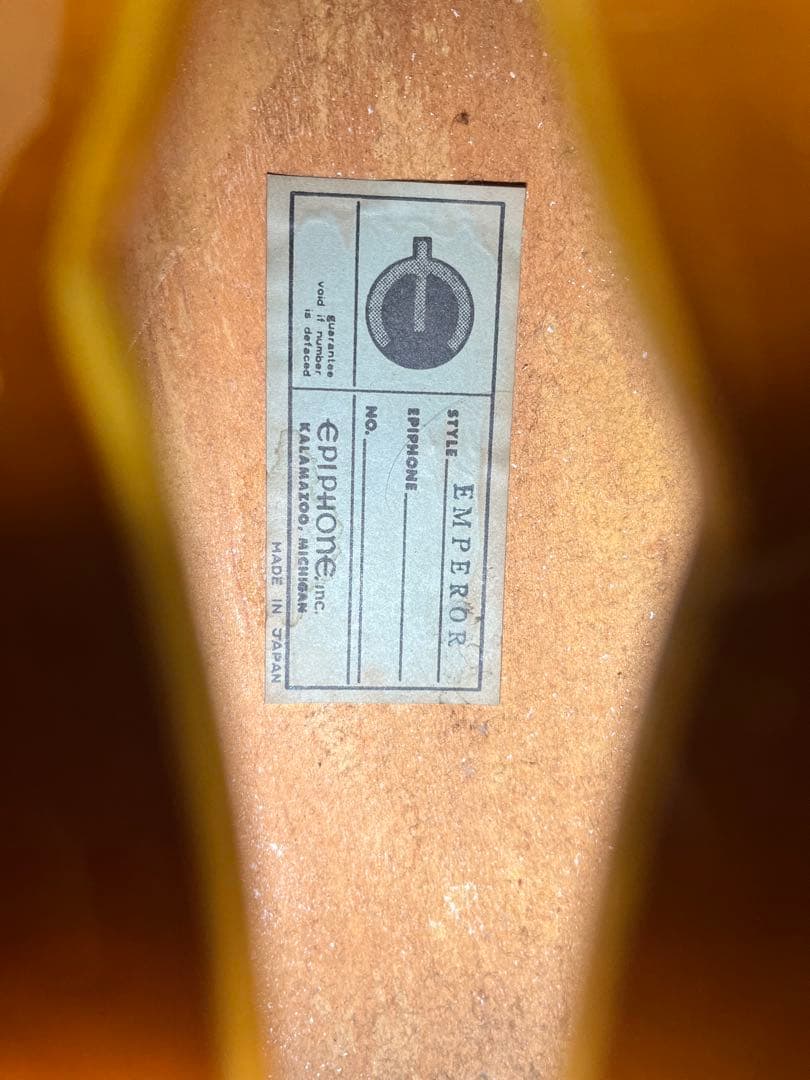 テチ　エピフォンギター