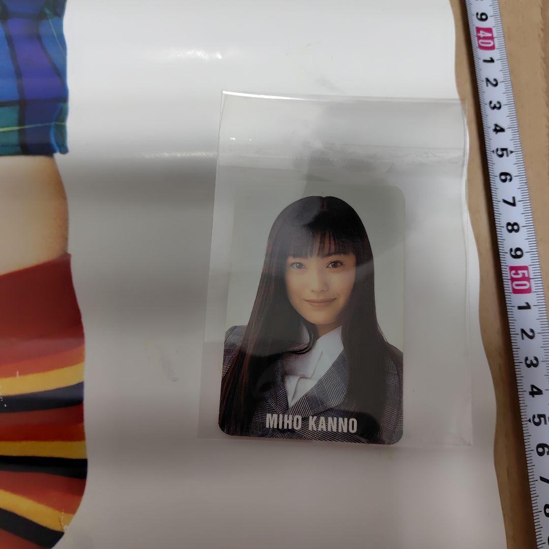 【直筆サイン】菅野美穂　B2ポスター ＋1998年カレンダー