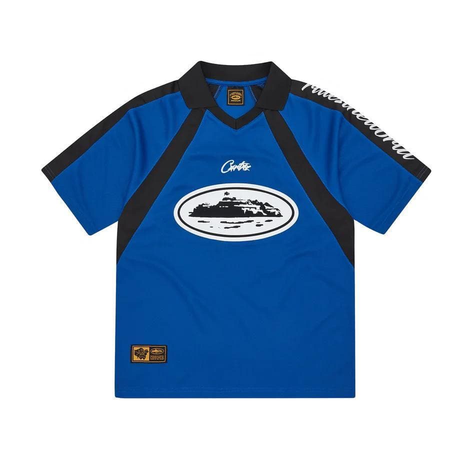 シャツ Corteiz Alcatraz Football Jersey - Blue