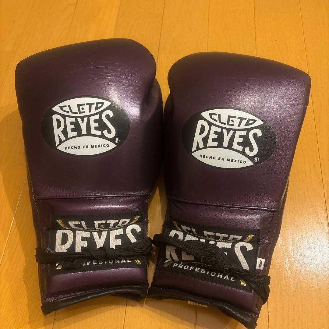 CLETO REYES プロフェッショナル ボクシンググローブ紐12oz