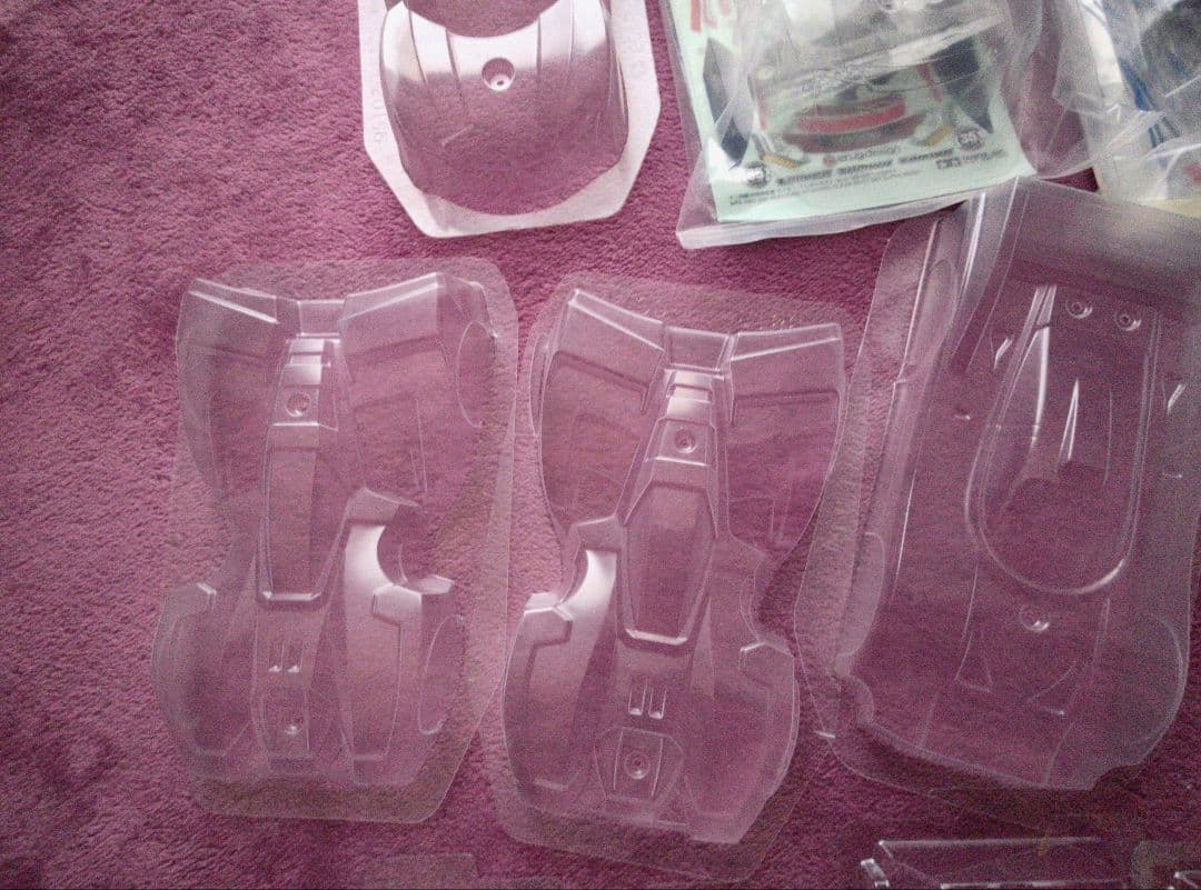 【引退】ミニ四駆 クリヤー ボディ ポリカ 20枚セット