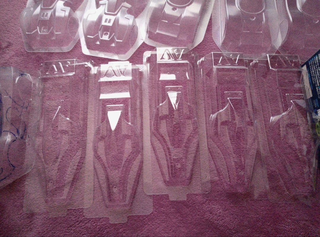 【引退】ミニ四駆 クリヤー ボディ ポリカ 20枚セット