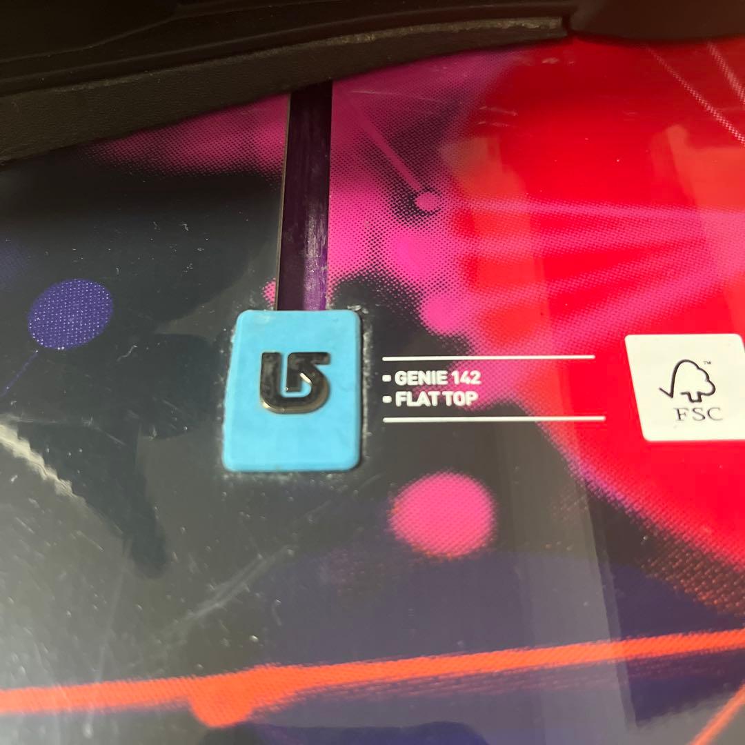 BURTON GENIE 142 FLATTOP×UNION Juliet M