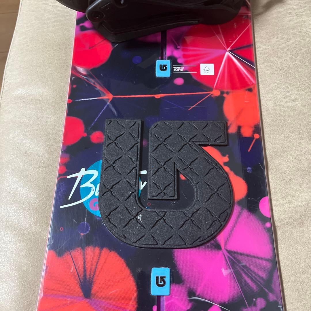 BURTON GENIE 142 FLATTOP×UNION Juliet M