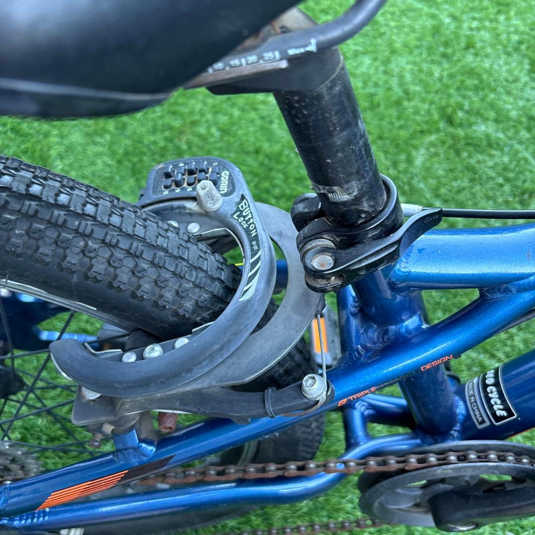 GT STOMPER primeキッズバイク 20インチ 青/オレンジ