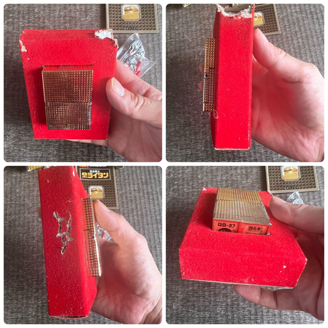 希少 当時物 ポピー 超合金 黄金戦士 ゴールドライタン クリスタルカット ロボ