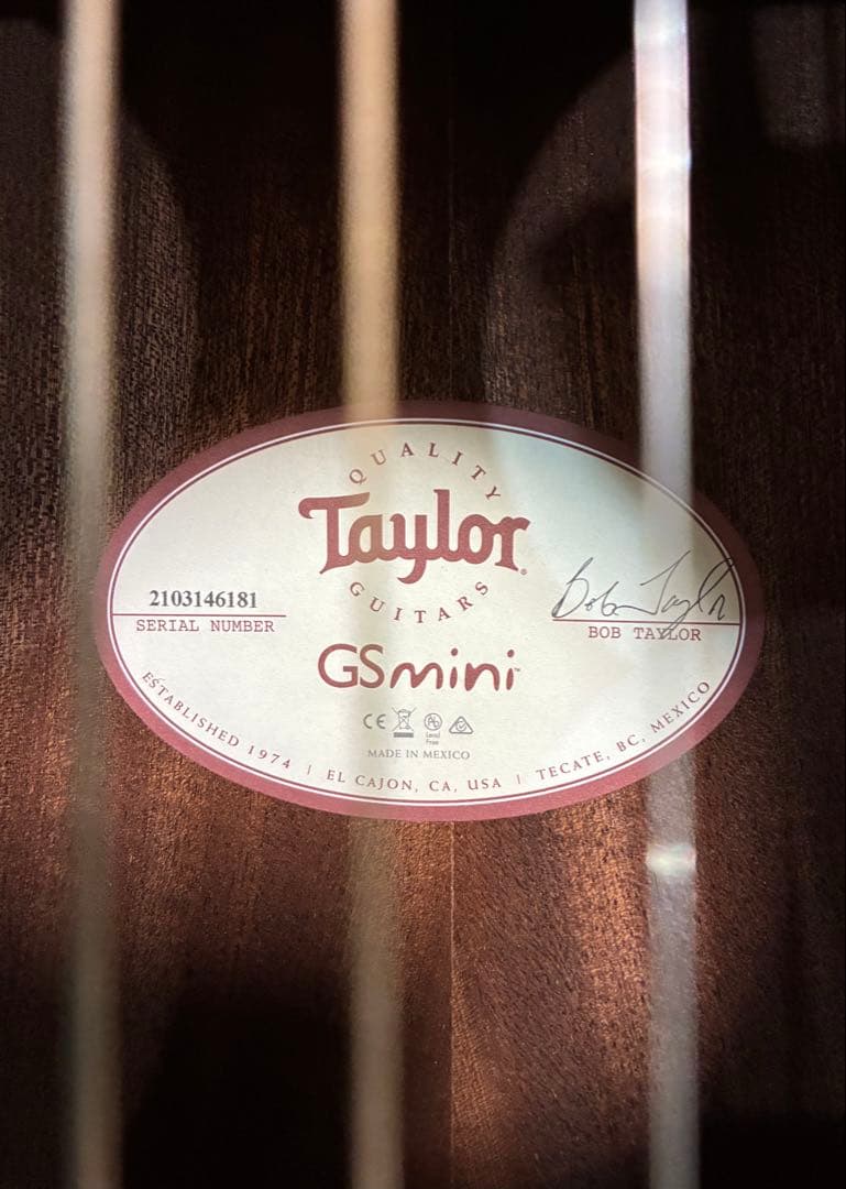 Taylor GS Mini アコースティックギター 専用ケース付
