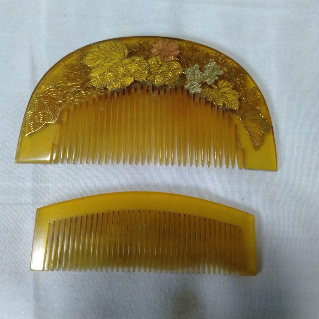 べっ甲 櫛 骨董品　アンティーク　100年以上前