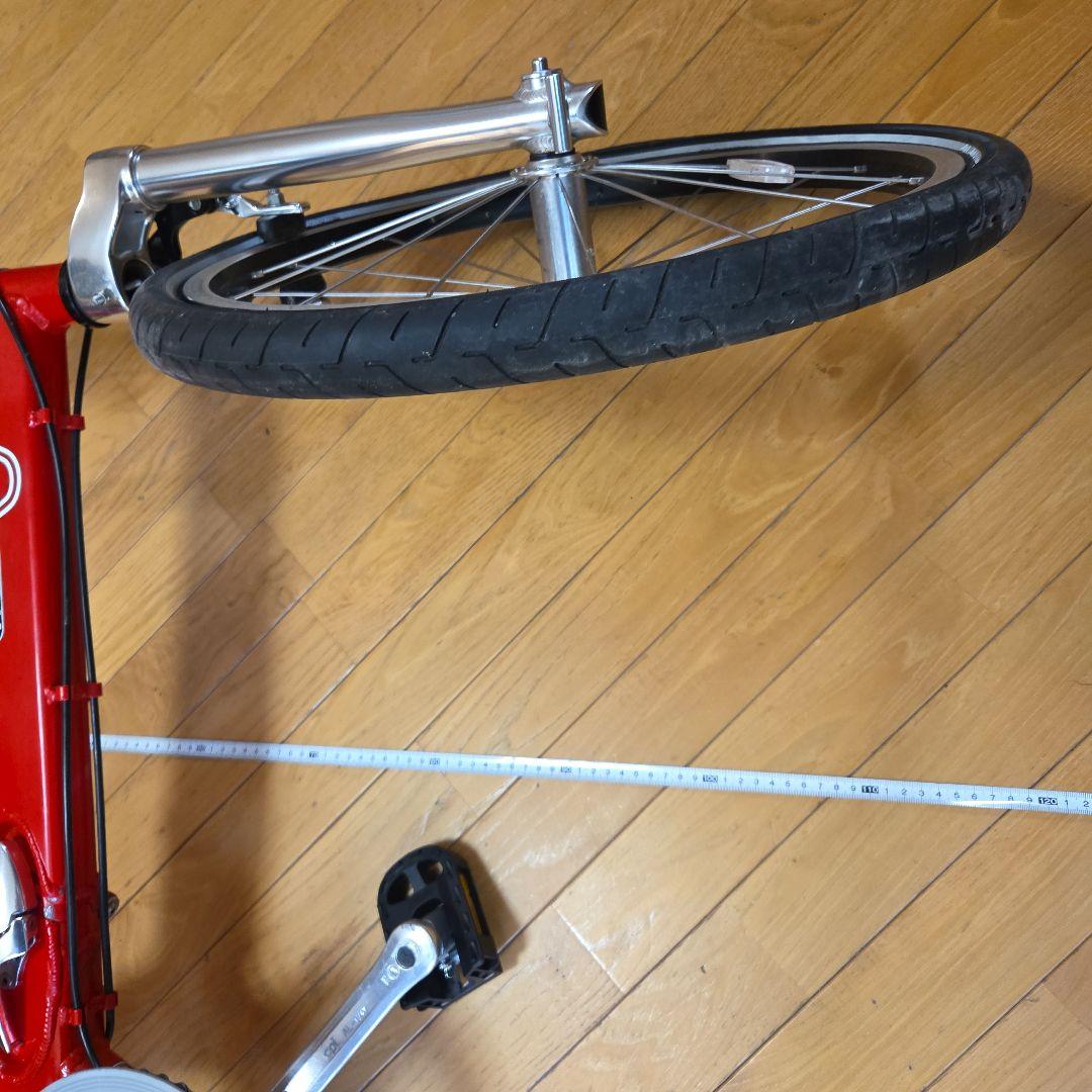 ジャイアントHalfway　(ハーフウェイ)　折りたたみ自転車　カラー赤レッド