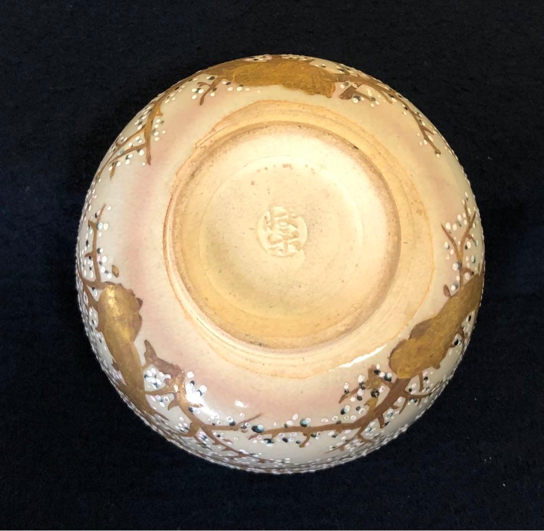 割引❗️《R》懐石 仁清光琳梅画写 向付10客 快楽造 共箱　251009い1