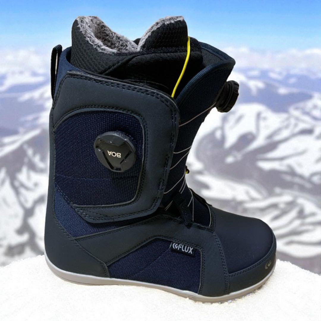 FLUX TX-BOA ネイビー ダイヤル式スノーボードブーツ