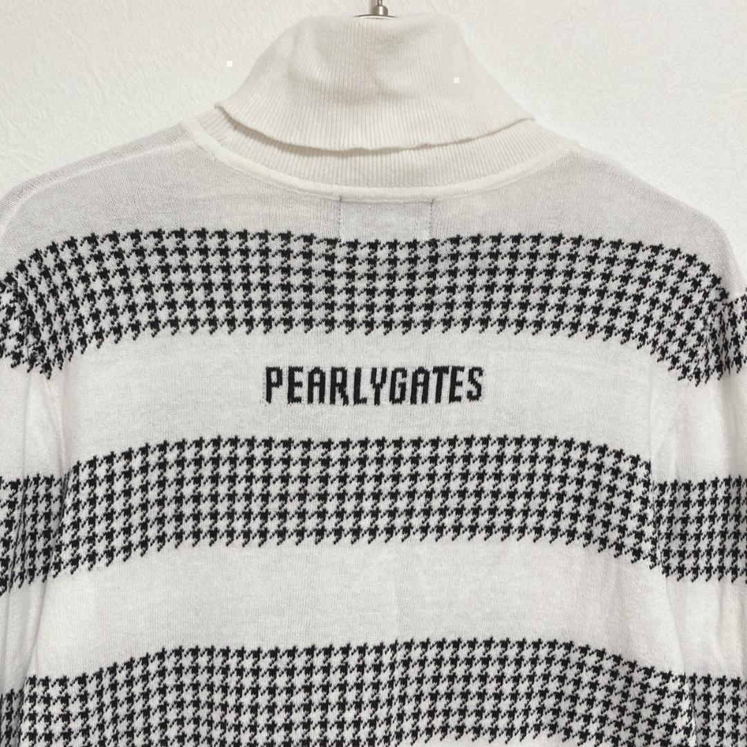 PEARLY GATES パーリーゲイツ　タートルネック　ニット　セーター 2