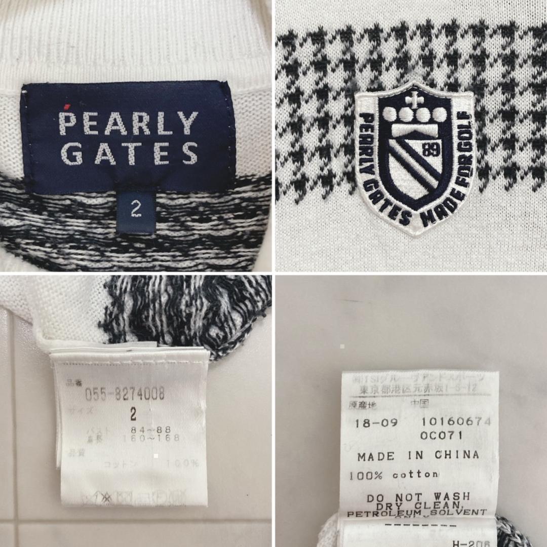 PEARLY GATES パーリーゲイツ　タートルネック　ニット　セーター 2