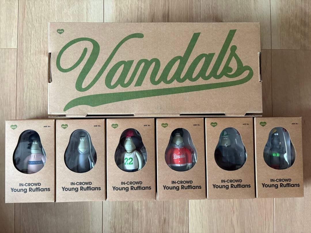 【新品未開封】AMOS TOY Young Ruffians（6体セット）