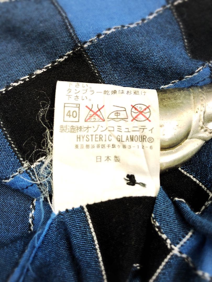 hysteric gramor ヒステリックグラマー　ボーリングシャツ　刺繍