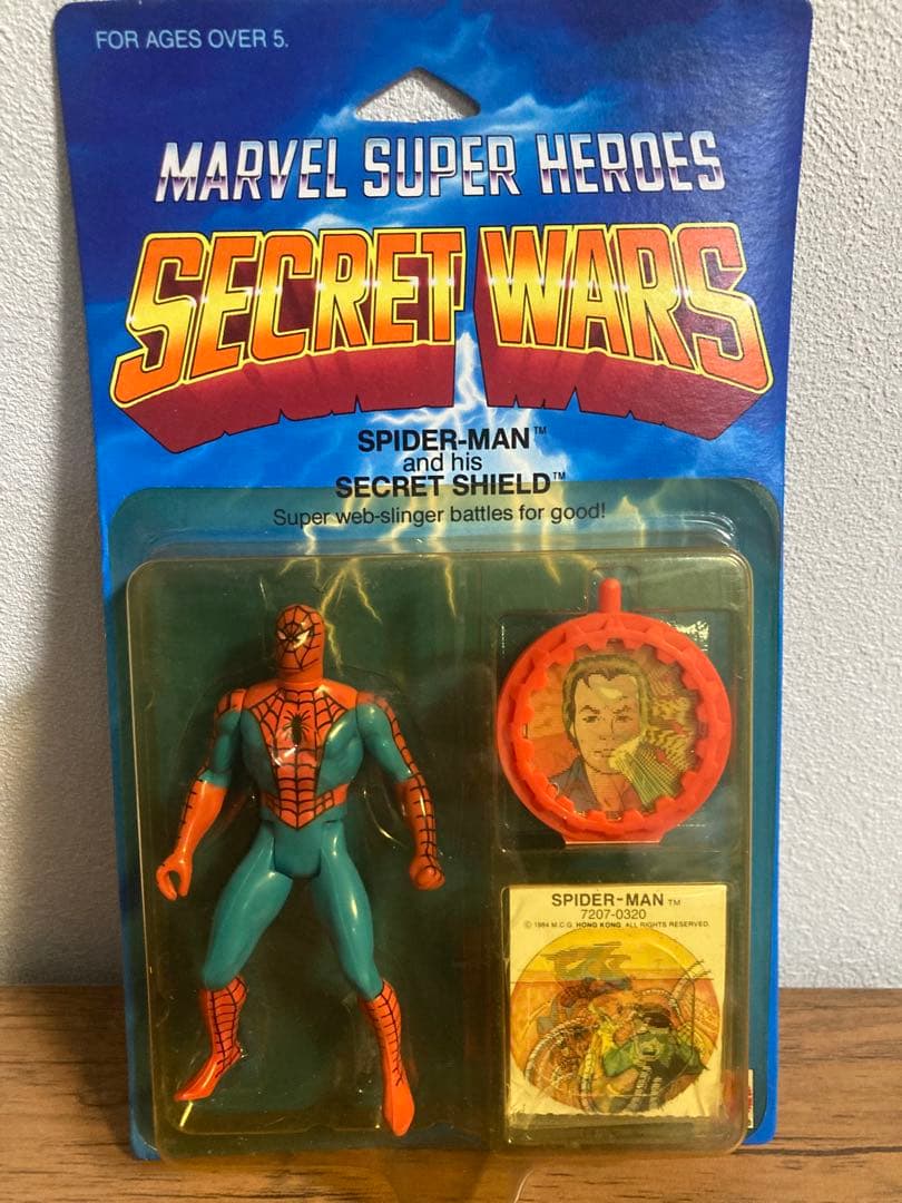 1984年当時物　未開封　マテル製　スパイダーマン　フィギュア