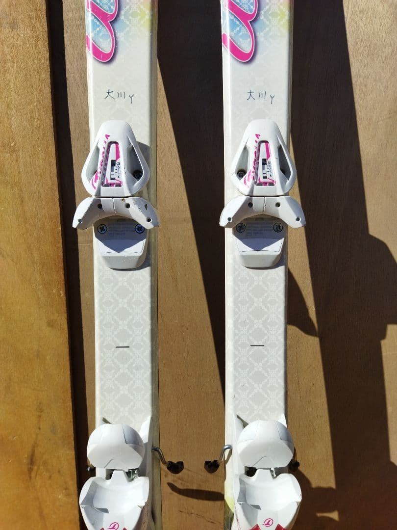 KAZAMA Winterhigh Rocker スキー板 　白　ピンク
