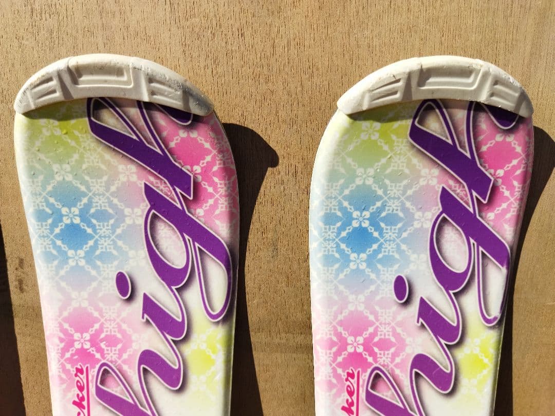 KAZAMA Winterhigh Rocker スキー板 　白　ピンク