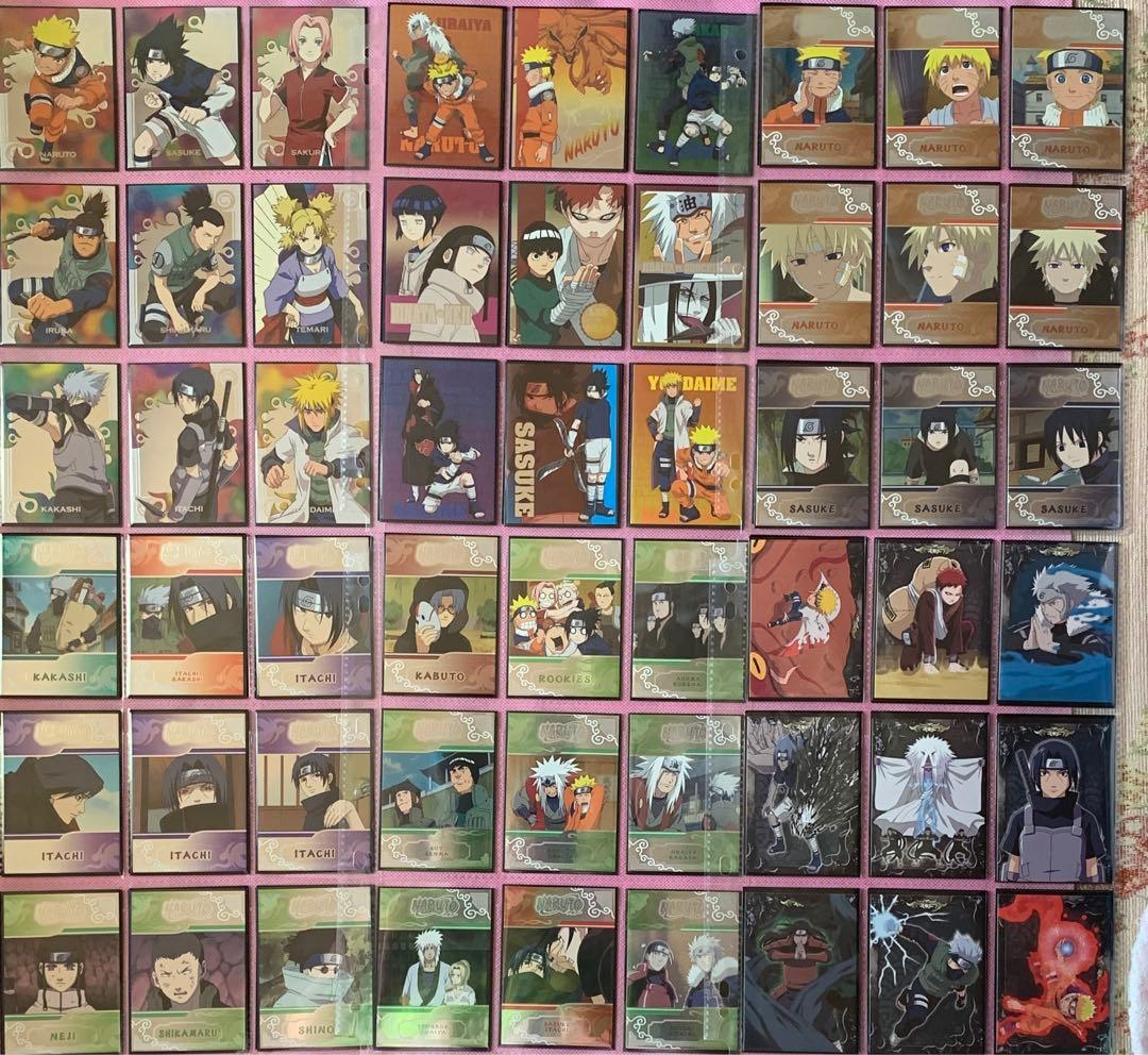 NARUTO ナルト トレカ シール アイス クリアカード 685枚セット