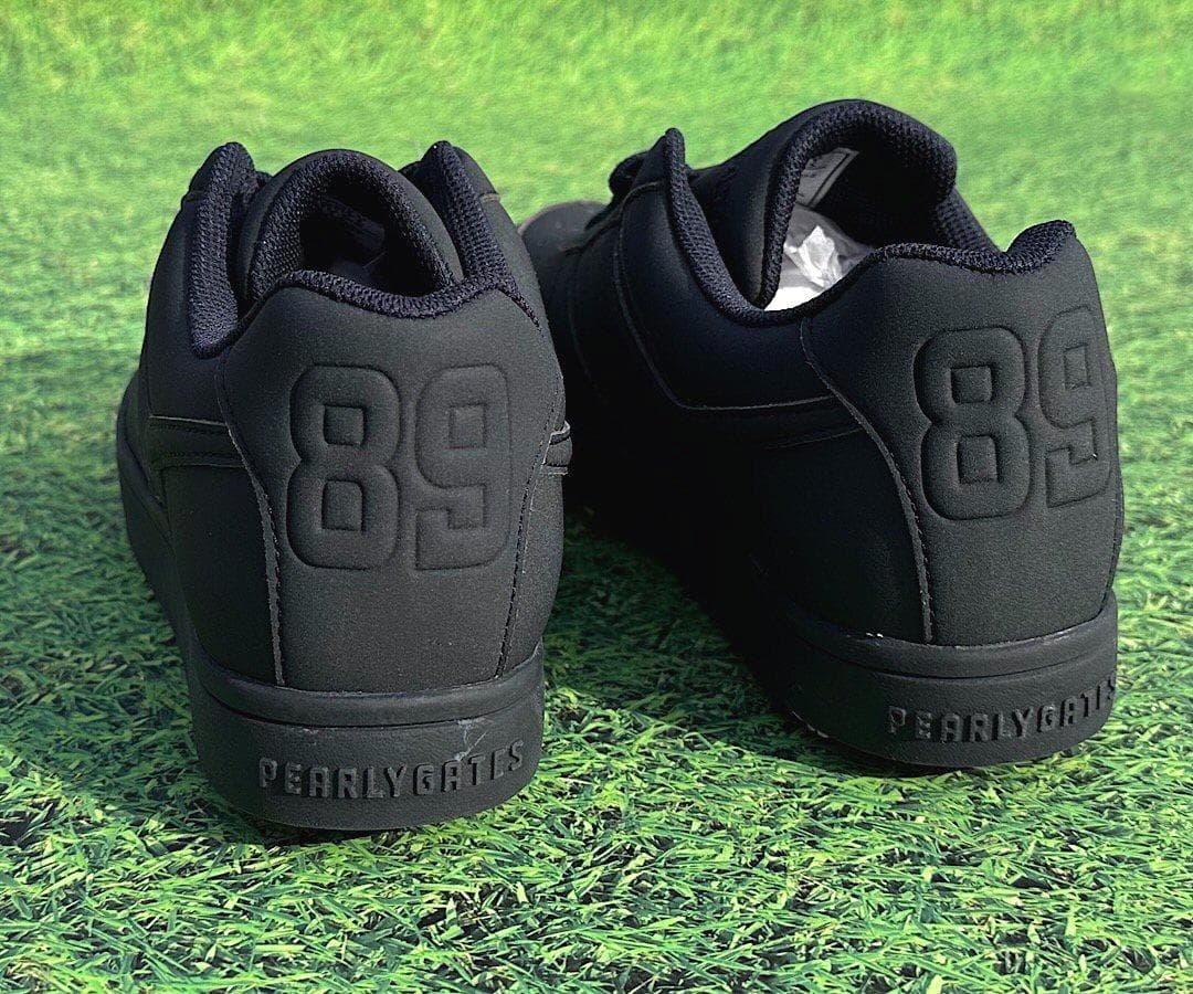 新品正規品 パーリーゲイツ 定価28600円 ゴルフシューズ 紺 24.5cm