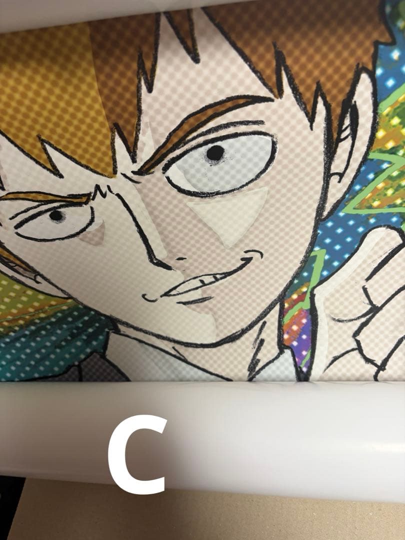 モブサイコ展 霊幻新隆 霊とか相談所B2ポスター　原画　3枚セット