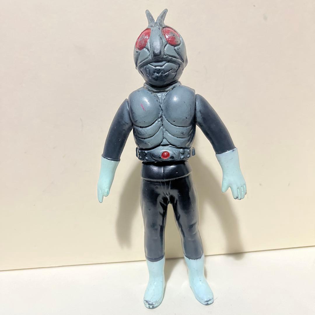 旧バンダイ製 仮面ライダー ソフビ フィギュア 当時物