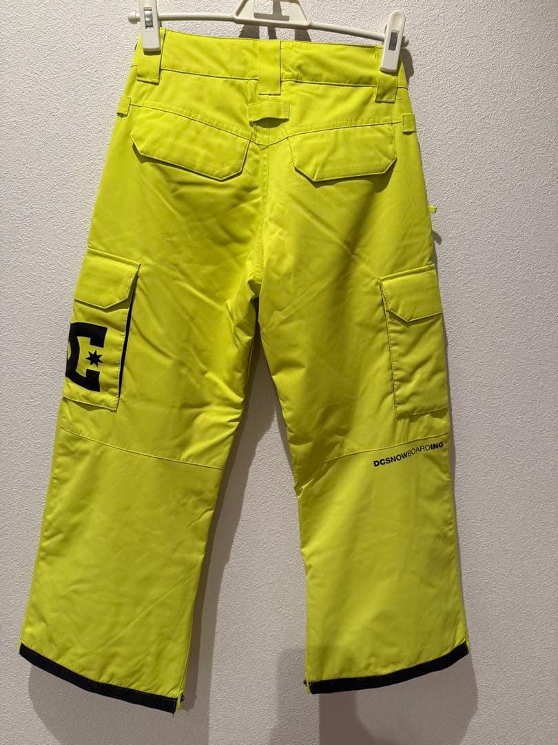 スノーボードウェア DC 青と黄色迷彩　140cm
