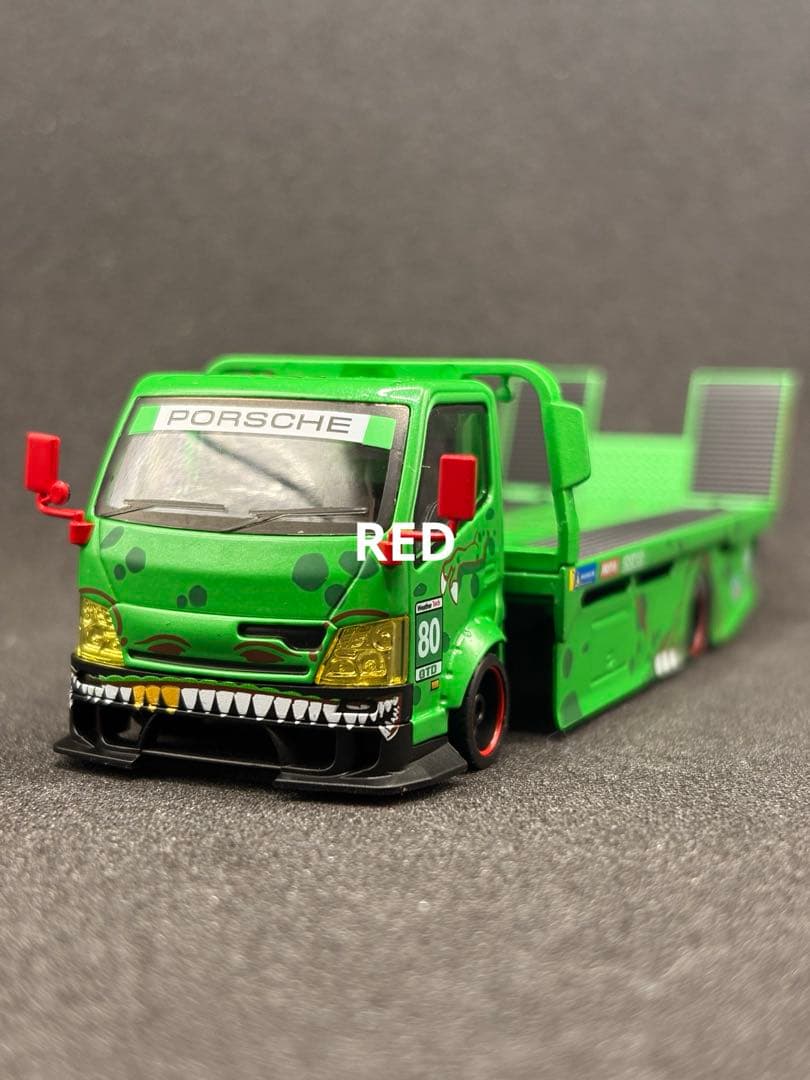 Micro Turbo 1/64 積載車 グリーン ROXY チェイス 激レア