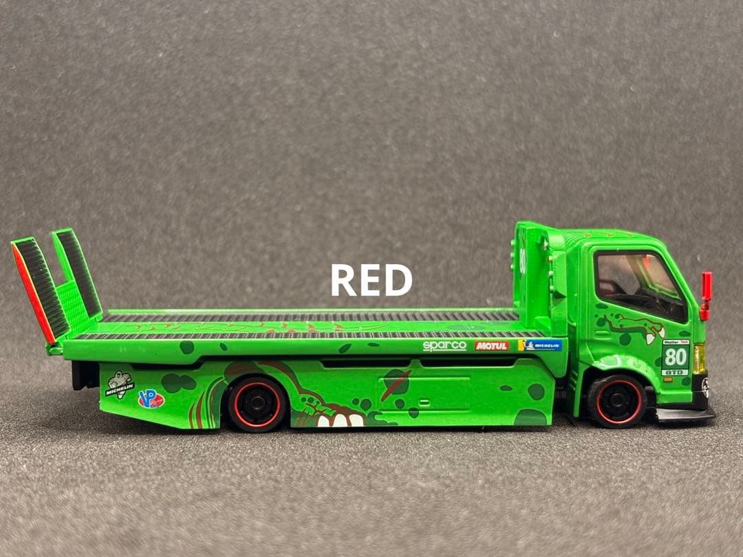 Micro Turbo 1/64 積載車 グリーン ROXY チェイス 激レア