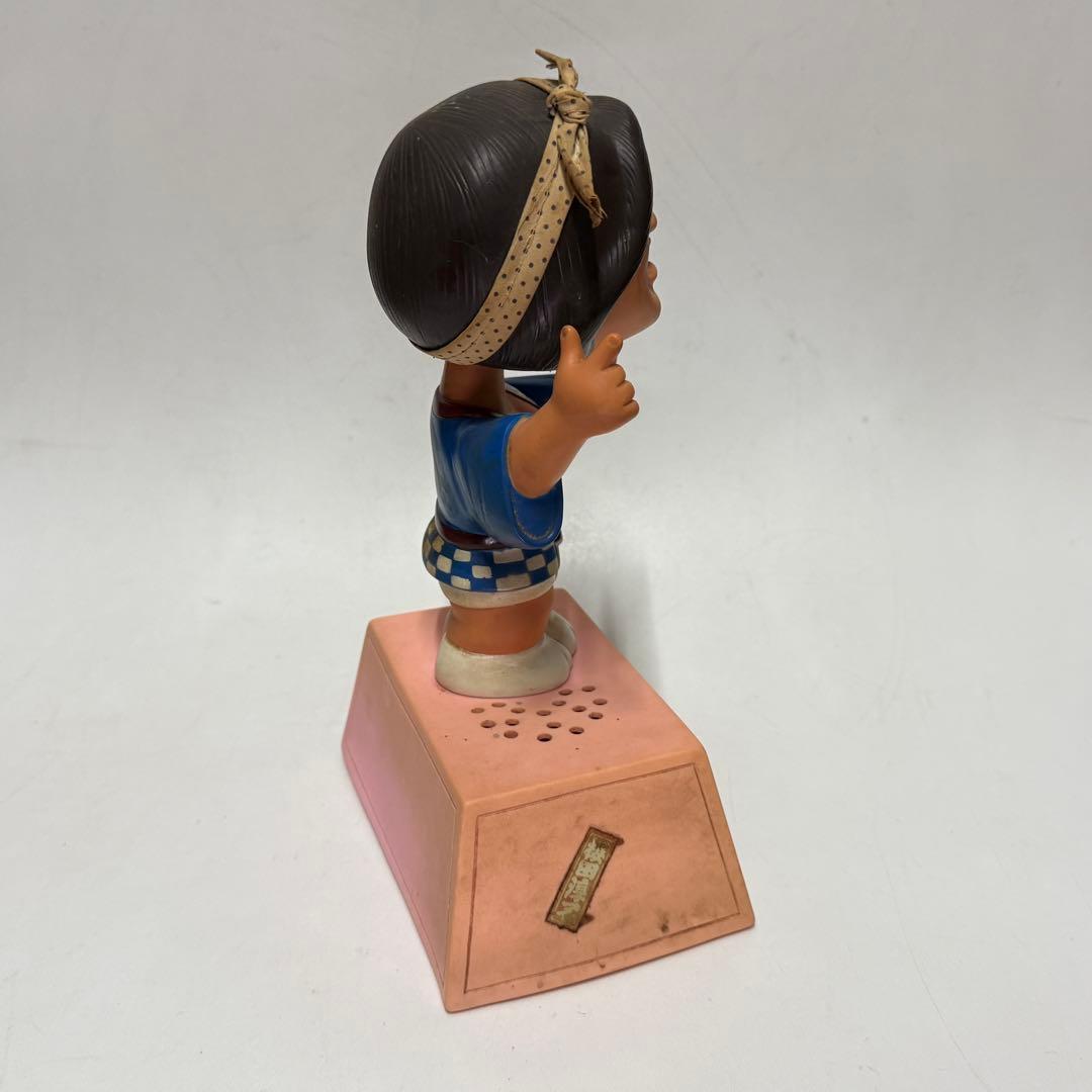 ヰセキ(イセキ)桜田淳子 首振り ソフビ人形 25.5トーキング 当時物 非売品