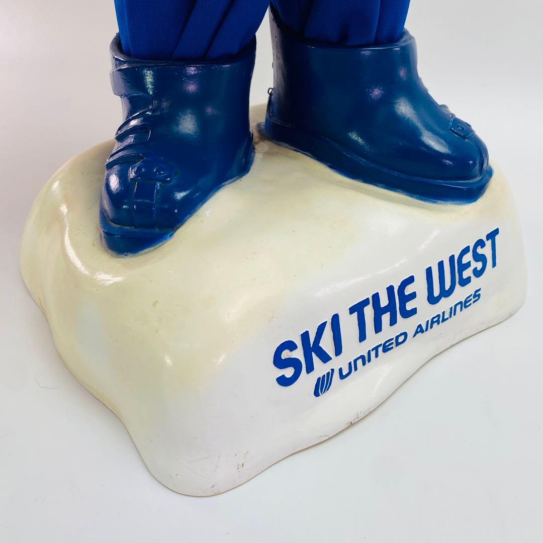 メネフネ ユナイテッド航空 SKI THE WEST 70's 当時物 非売品