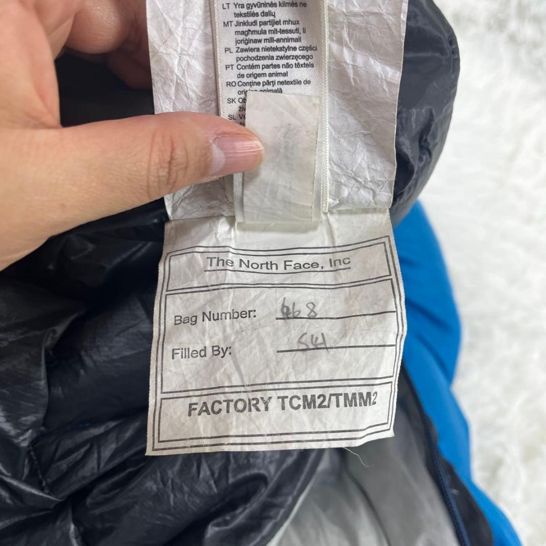 名作シュラフ THE NORTH FACE Blue Kazoo 700 Pro