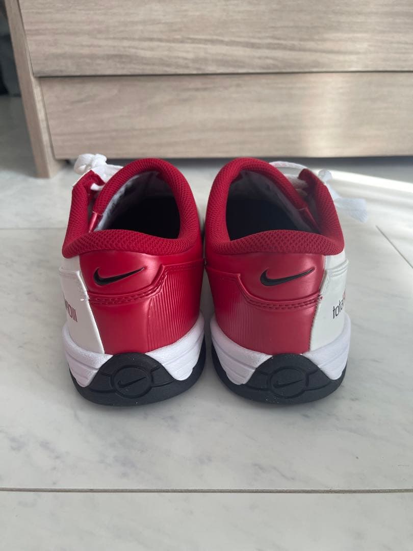 Nike total90 サッカーシューズ ホワイト/レッド　27.5