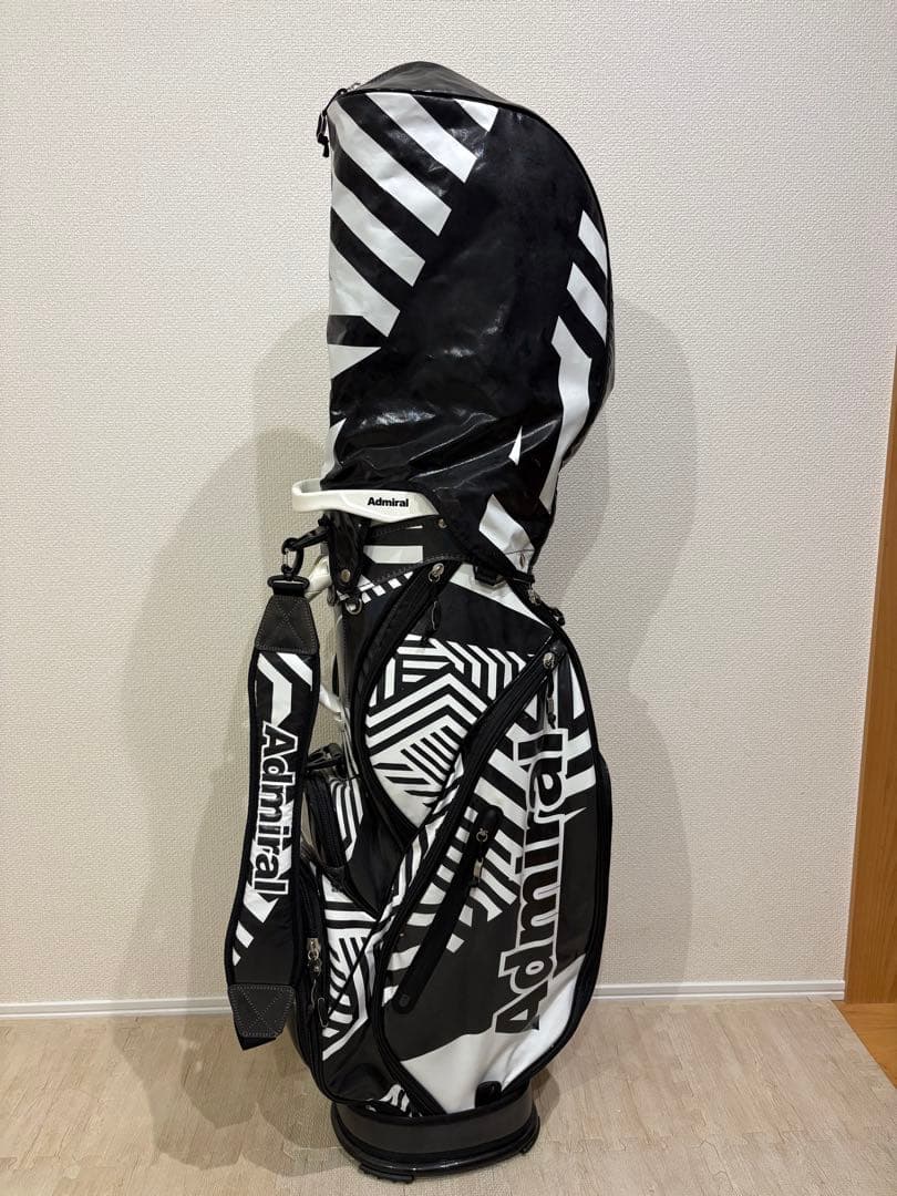 みも　Admiral ゴルフバッグ・キャディバッグ ゼブラ柄
