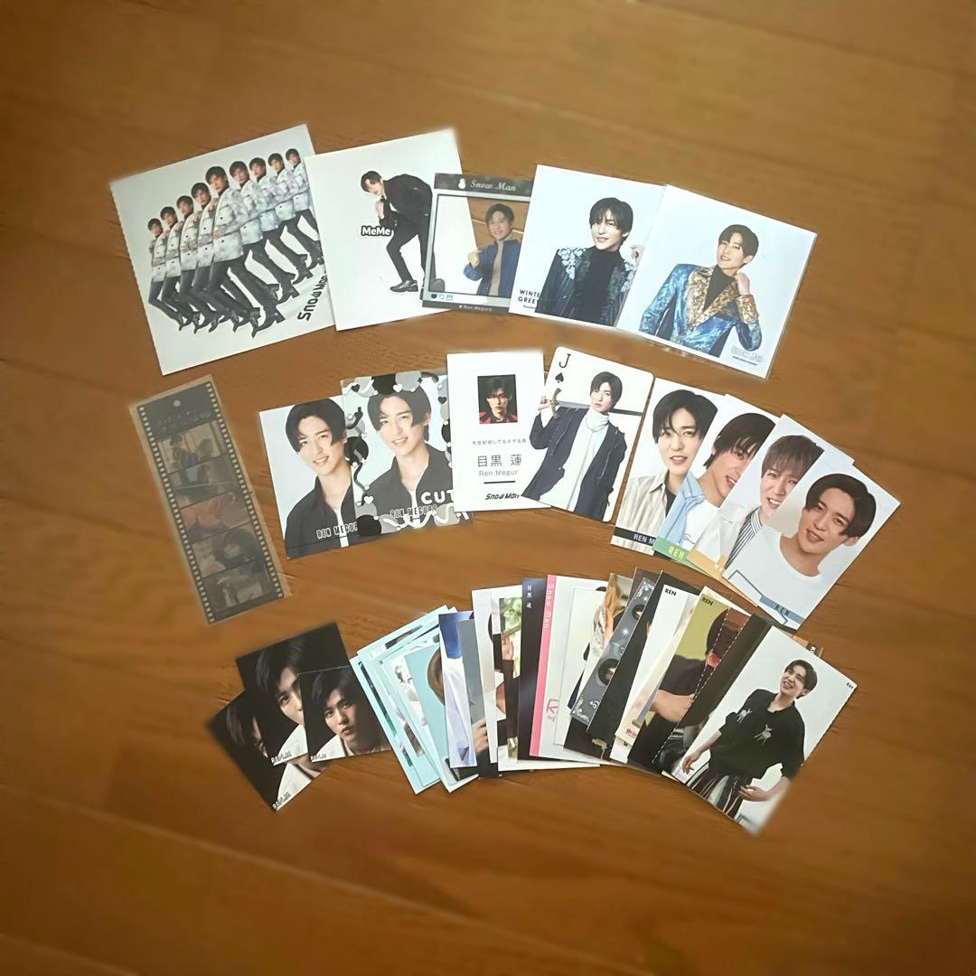 Man目黒蓮 まとめ売り公式写真アクスタうちわ