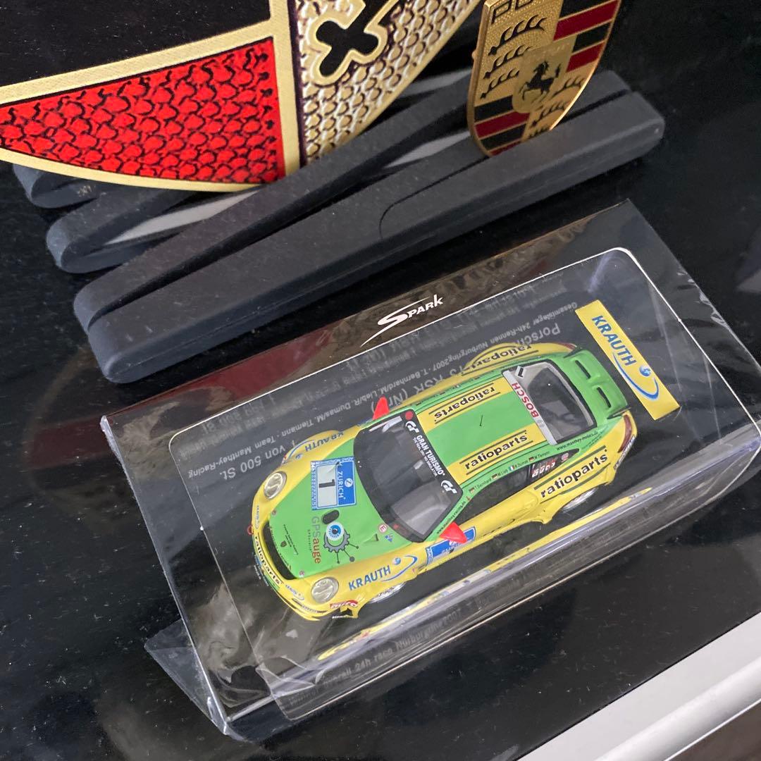 ミニカー MantheyRacing Porsche 911 GT3 RSR 2007