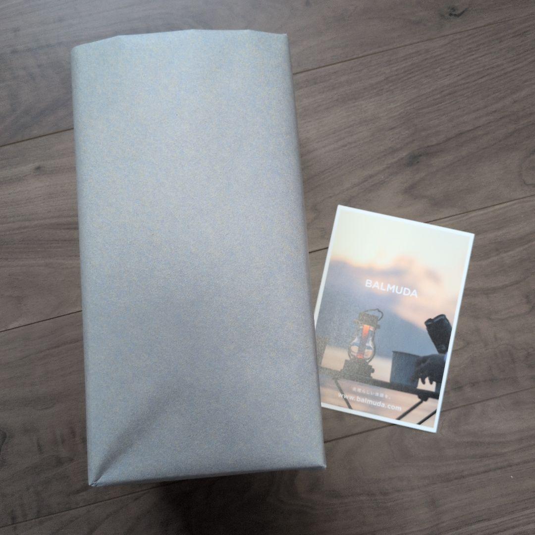 【未使用】BALMUDA ランタン LEDライト ブラック ギフト保管品