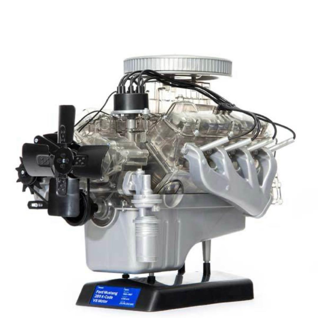 6974【未組立て】フォード マスタング V8 エンジン モデルキット 1:3